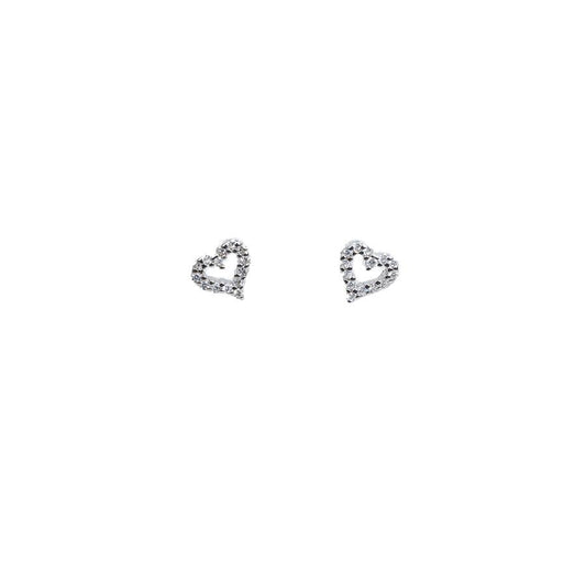 Haisley Heart Stud - Meg & Zoe