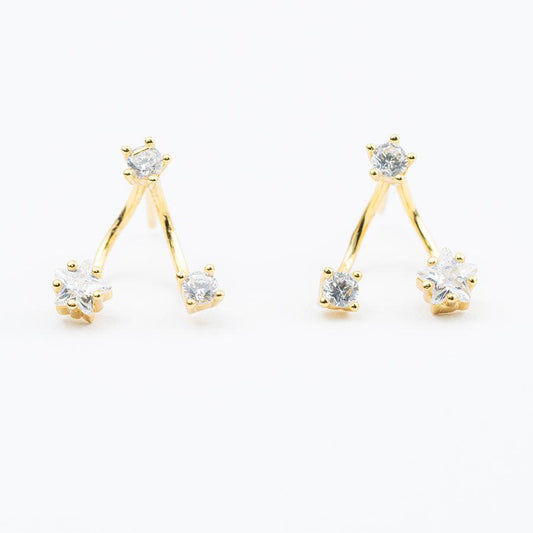 Portia Cubic Ear Jacket Earring - Meg & Zoe