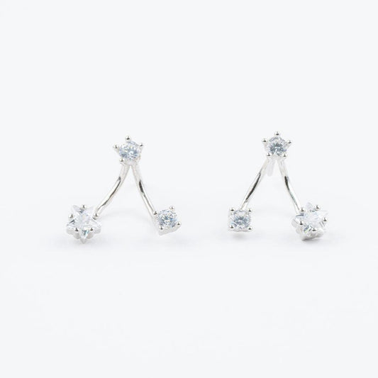 Portia Cubic Ear Jacket Earring - Meg & Zoe